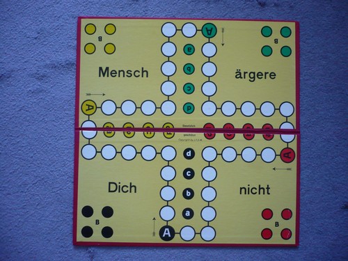 Würfel spielbrett mensch - ,