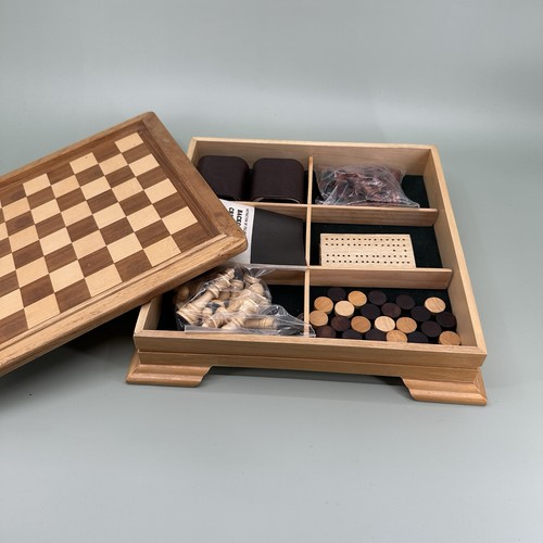 Spielesammlung holz schach - spielesammlung,