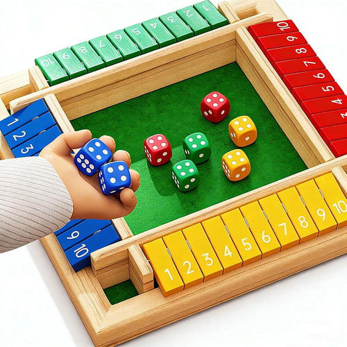 Würfelspiel spiel - spiel, 4
