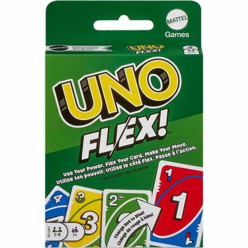 Mattel games uno flex - für, 2-6